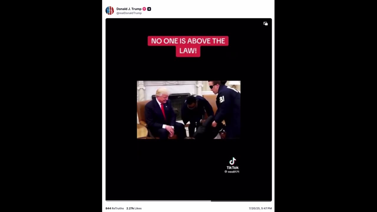 No One is Above the Law