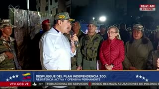 Venezuela to deploy military at battlefronts, says Maduro