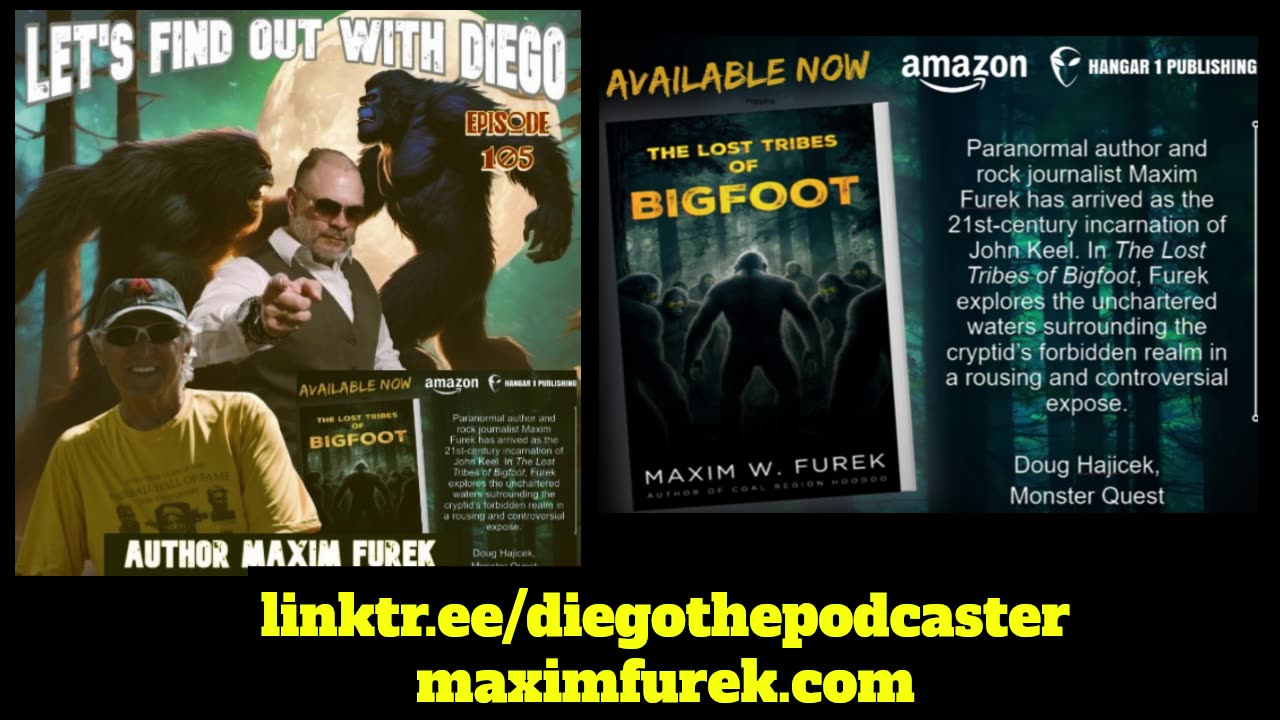 Episode 105: Maxim Furek " The Lost Tribes of Bigfoot"