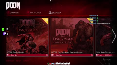 Trying to beat DOOM 2016 before the new one comes out.... | !commands