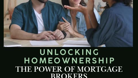 Why Choose a Mortgage Broker?