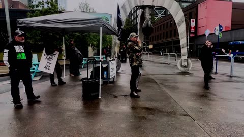 Rainy Summer Saturday in Portland Oregon