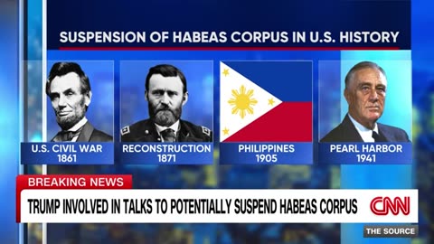 Stephen Miller: Trump administration 'looking at' suspending habeas corpus