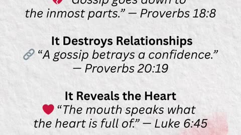 God Hates Gossip
