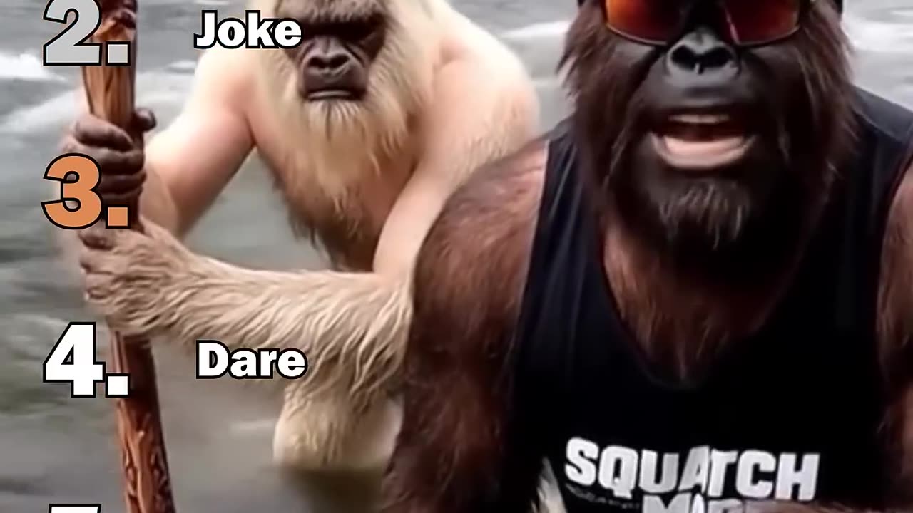 bigfoot & yeti vlog moments ai