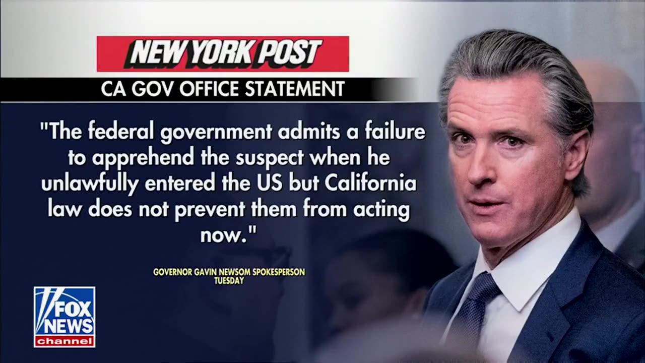 Newsom is REFUSING to honor the ICE detainer for an illegal alien who killed an 11-year-old boy.