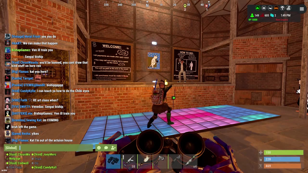 Rust Empires Art Auction for Scrap LIVE August 12 2025