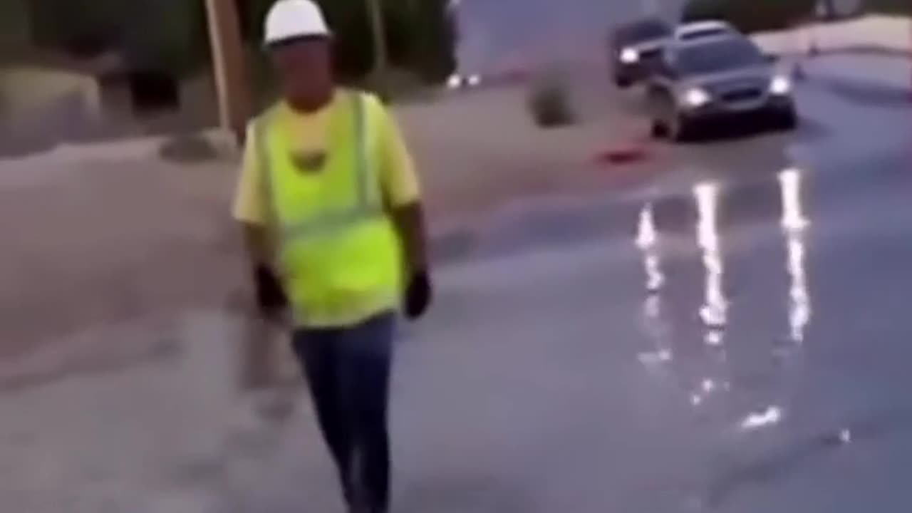 😂🌊 Wait for the Unexpected Splash! It's a Deep Puddle | FunFM