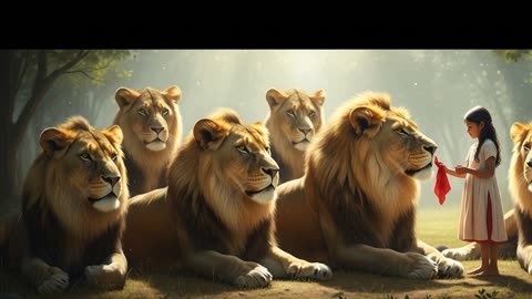 Child Befriends Rogue Lions A True Story of Survival