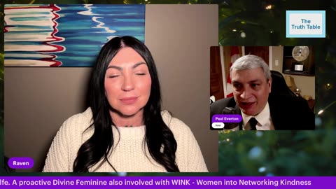 3 PM EST Wednesday Jan 14th "The Truth Table" S2 EP30 with Dana Metcalfe.