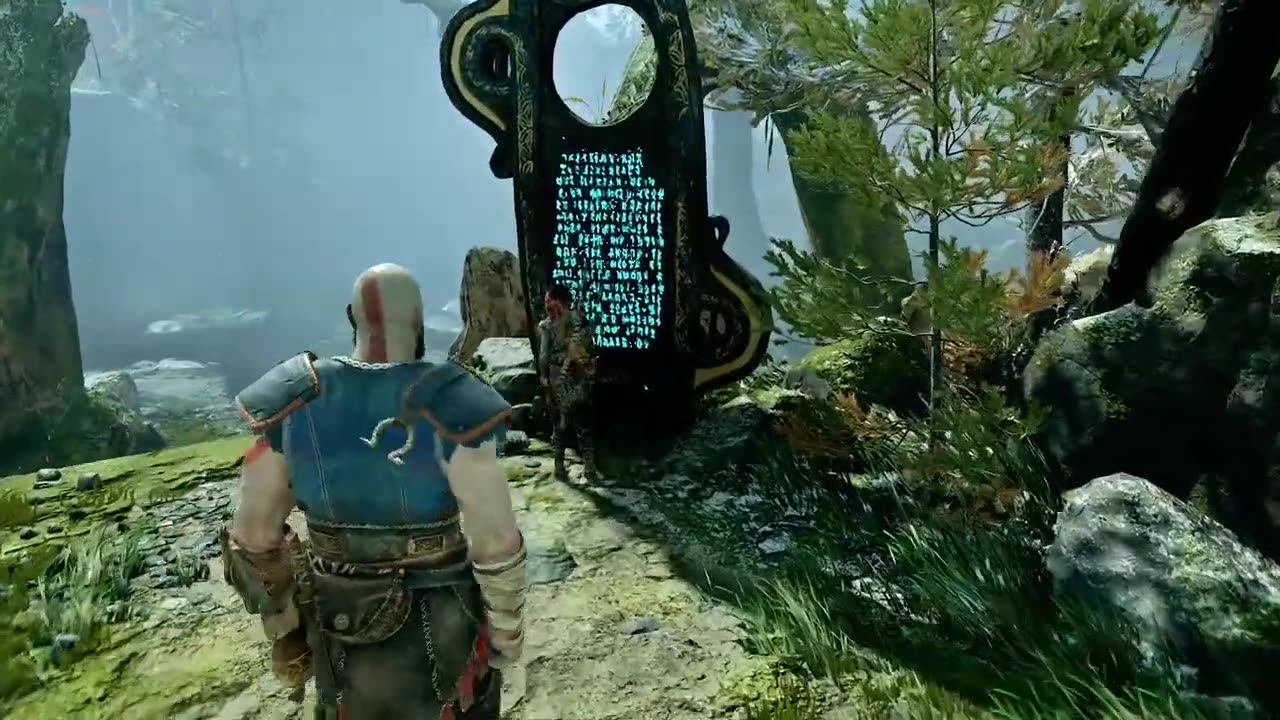 God of War - Path to the Mountain - Proceed through the gate to the mountain