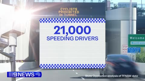 The state government release the numbers on speeding hotspots 9 News Australia
