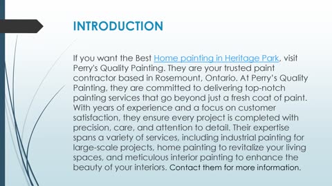 Best Home painting in Heritage Park