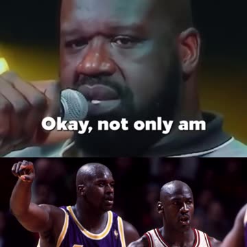 Michael Jordan’s words for Shaq 🤯