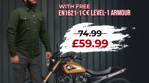 What Is a Men Throttle Kevlar Motorcycle Shirt?