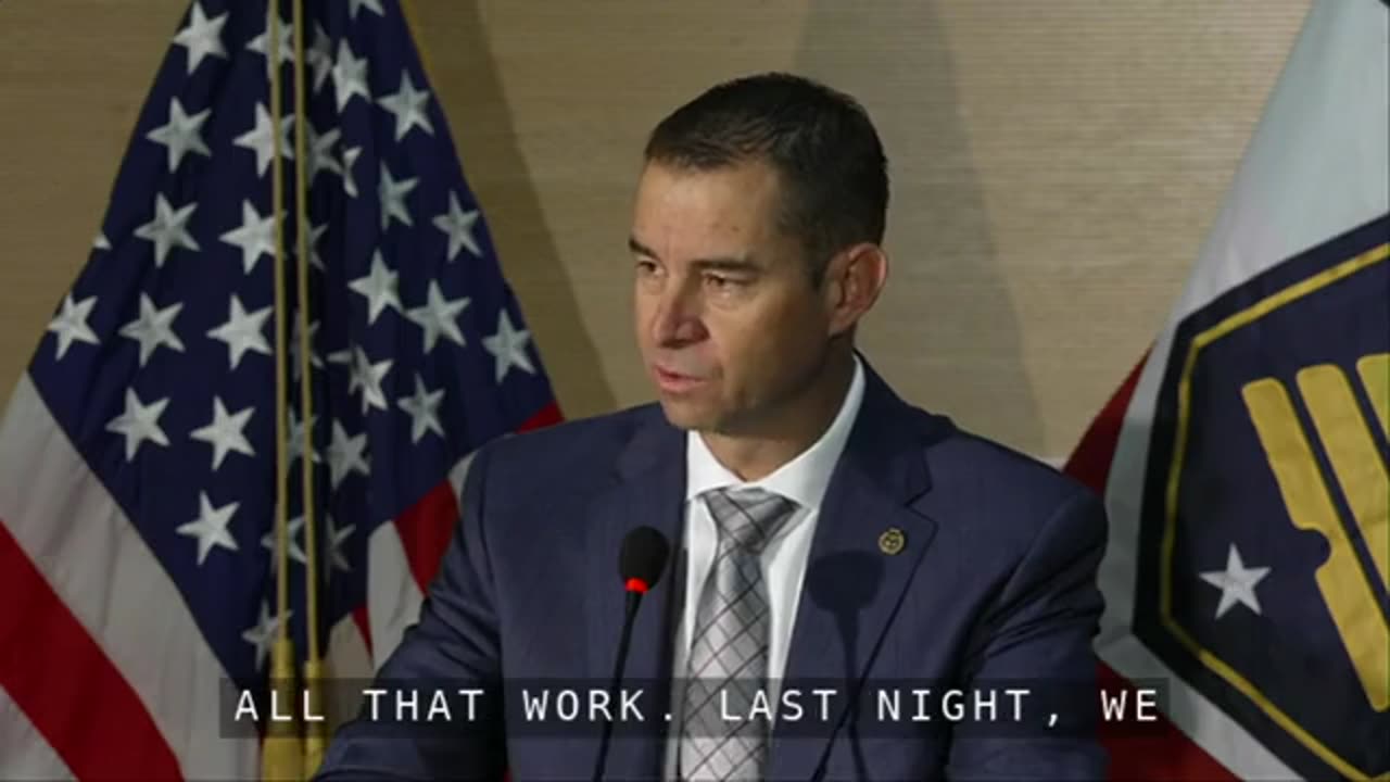 SEPTEMBER 11 2025 FBI holds press conference on Charlie Kirk assassination.