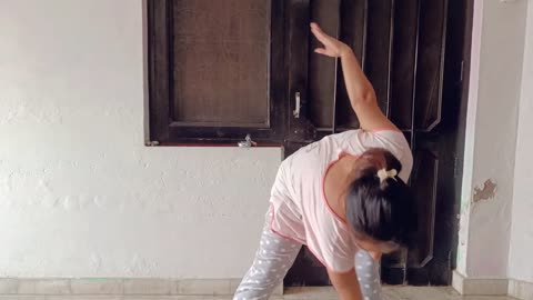 Best exercises yoga at home vlog today