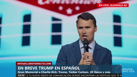 Gran Memorial a Charlie Kirk EN VIVO: Trump, Tucker Carlson, JD Vance y más hablan en EEUU | TPUSA español