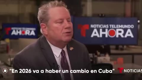 The US Ambassador to Cuba says they already have “a Delcy Rodriguez” inside the Cuban regime