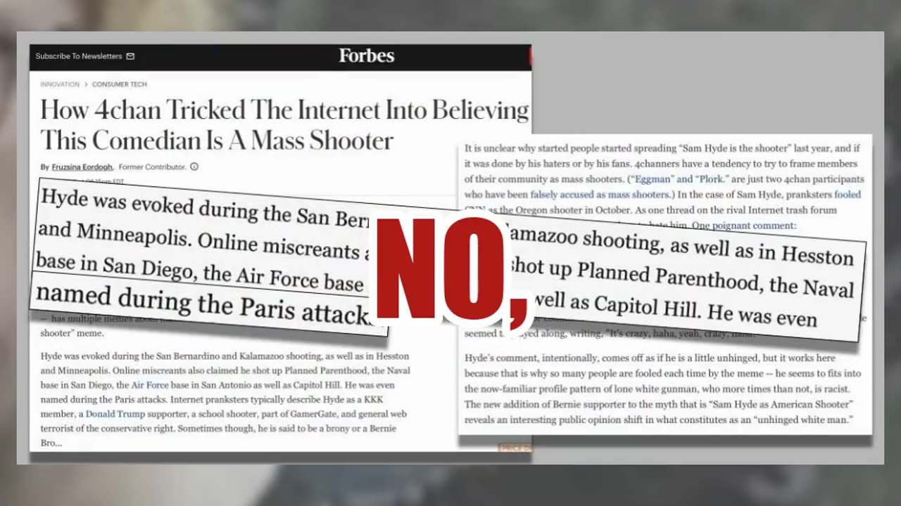 Fact Check: Samuel Hyde Is NOT The Shooter At Florida State University