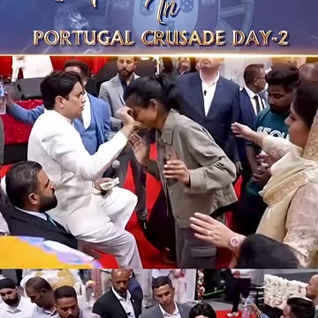 Spiritual Impartation in 🇵🇹Portugal Crusade Day 2