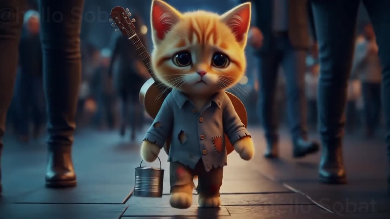 Sad Story of a Hungry Kitten