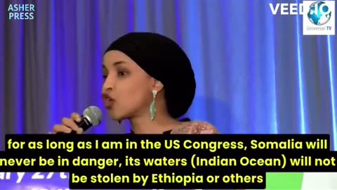 Ilhan Omar: US Government will only do what Somalians in the US tell them to do"