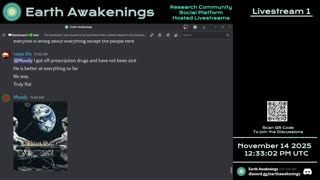 Earth Awakenings - Livestream 1 - #4146 - Live on Rumble/Youtube/X-Twitter/Twitch