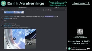 Earth Awakenings - Livestream 1 - #4146 - Live on Rumble/Youtube/X-Twitter/Twitch