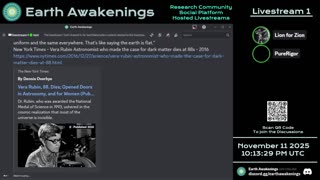 Earth Awakenings - Livestream 1 - #4141 - Live on Rumble/Youtube/X-Twitter/Twitch