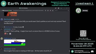 Earth Awakenings - Livestream 1 - #4156 - Live on Rumble/Youtube/X-Twitter/Twitch