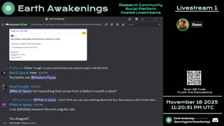 Earth Awakenings - Livestream 1 - #4156 - Live on Rumble/Youtube/X-Twitter/Twitch