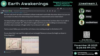 Earth Awakenings - Livestream 1 - #4159 - Live on Rumble/Youtube/X-Twitter/Twitch