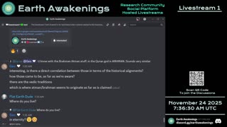 Earth Awakenings - Livestream 1 - #4168 - Live on Rumble/Youtube/X-Twitter/Twitch