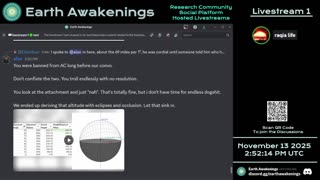 Earth Awakenings - Livestream 1 - #4146 - Live on Rumble/Youtube/X-Twitter/Twitch