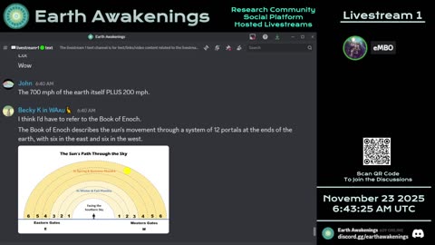 Earth Awakenings - Livestream 1 - #4164 - Live on Rumble/Youtube/X-Twitter/Twitch