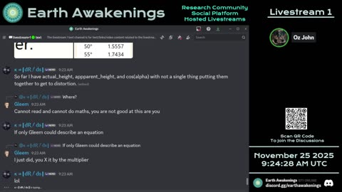 Earth Awakenings - Livestream 1