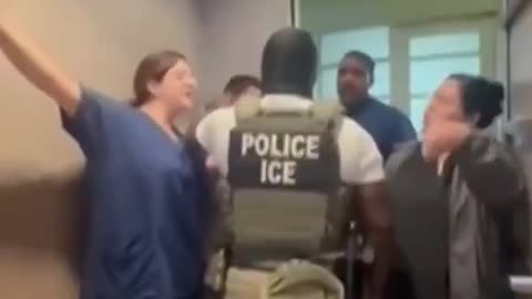 California hospital worker blocks ICE from arresting an illegal alien