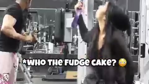 It Fell On Her Head #shorts #youtubeshorts
