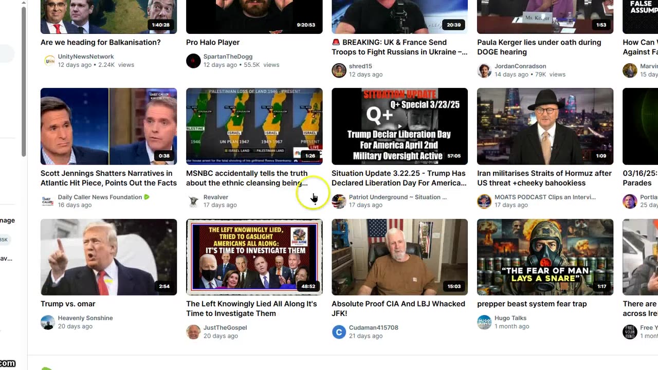 Suggestions how to improve Rumble that are going to be totally ignored