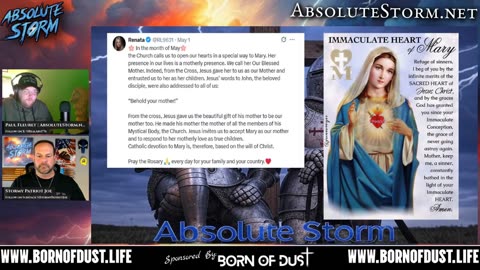 Absolute Storm: Ep. 18 - 7:30pm EST - 5/4/25 - Parade To Remember|Pope's Terrible May|Armor Of God
