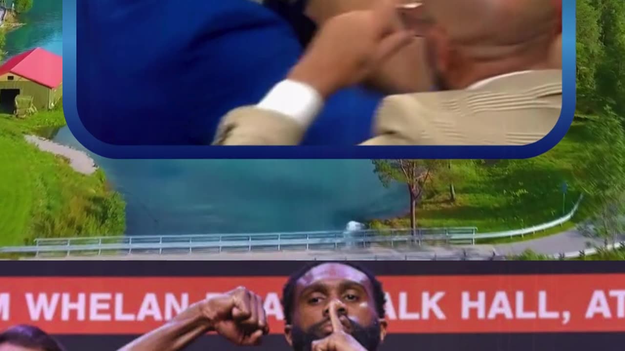 Boots Ennis smiles as Vergil gets his KNOCKOUT WIN.