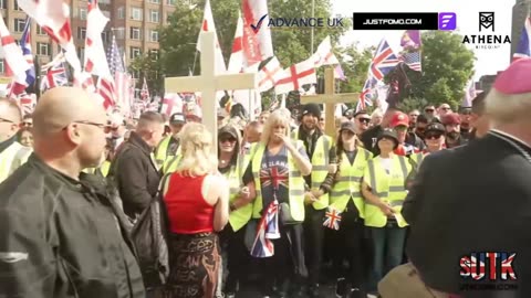 TOMMY ROBINSON LIVE FROM LONDON LIVE!