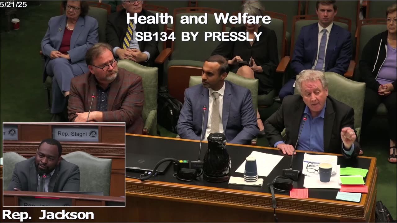 Senator John Milkovich on SB 134 by Senator Thomas Pressly