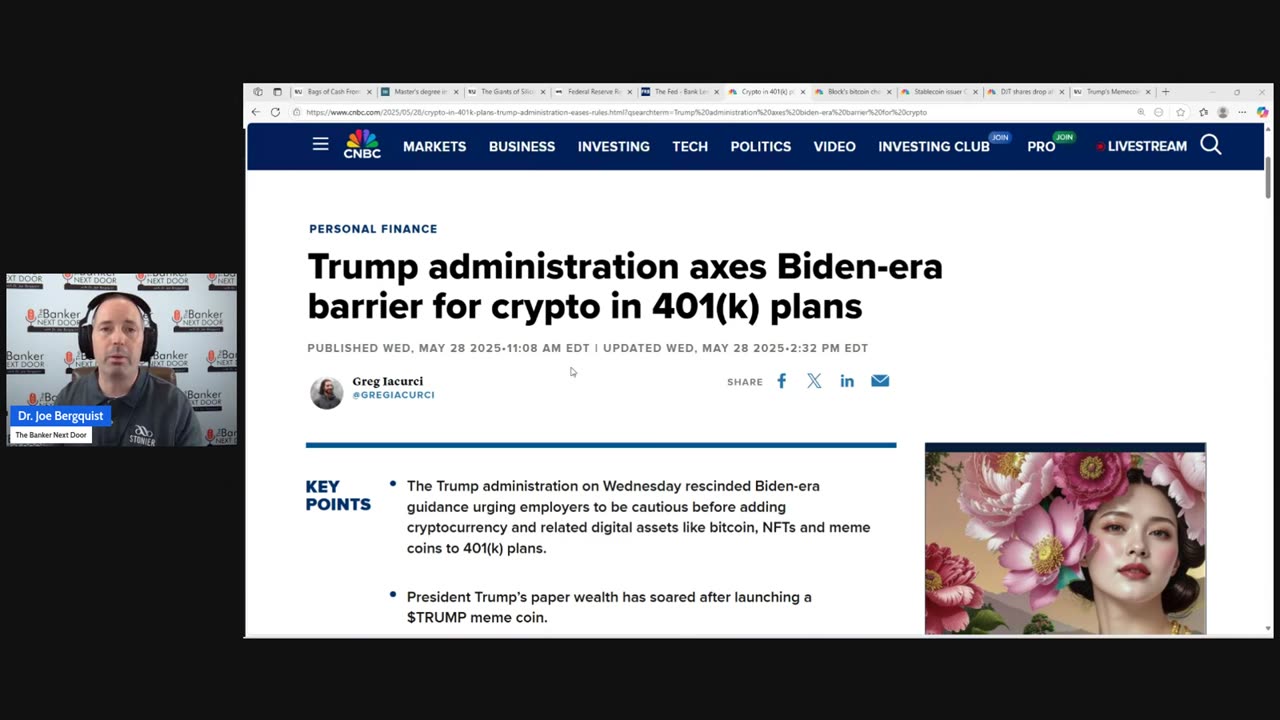 Episode 400: Crypto in your 401(k), bitcoin checkout, and memecoin dinners! (Crypto Series Part XXI)