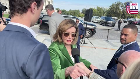 Nancy Pelosi SNAPS at OUR Reporter - Points in Her Face and Hurls Insults