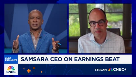 Samsara CEO Sanjit Biswas talks quarterly beat