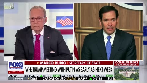 Marco Rubio says admin has 'CONCRETE EXAMPLES' of what Russia would ask for to end Ukraine war