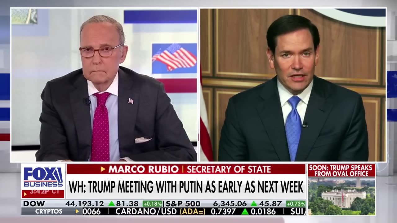 Marco Rubio says admin has 'CONCRETE EXAMPLES' of what Russia would ask for to end Ukraine war