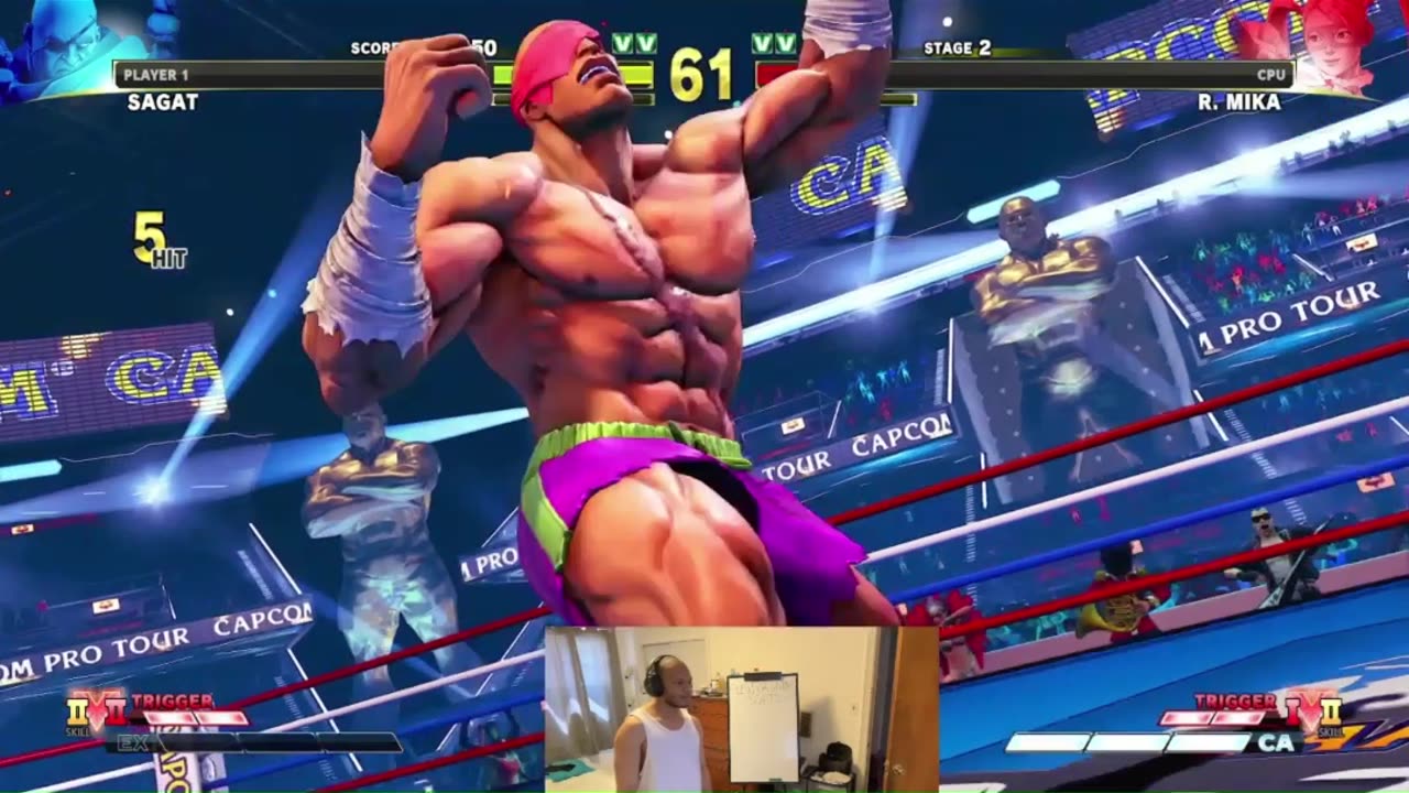 SFV Sagat Ultra Combo